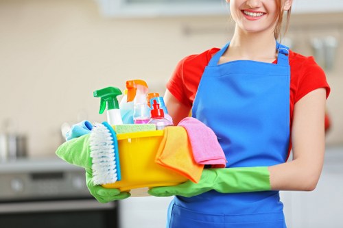 Secure carpet cleaning payment on a laptop in Enfield Highway