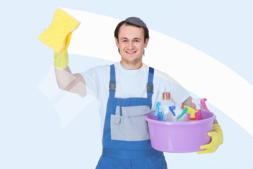 Cookie settings illustration for a carpet cleaning website
